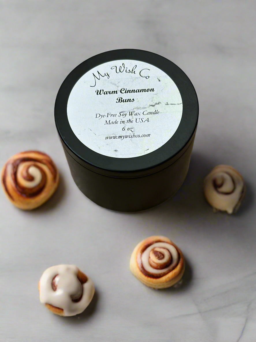 Cozy Yummy Cinnamon Buns Scented Candle