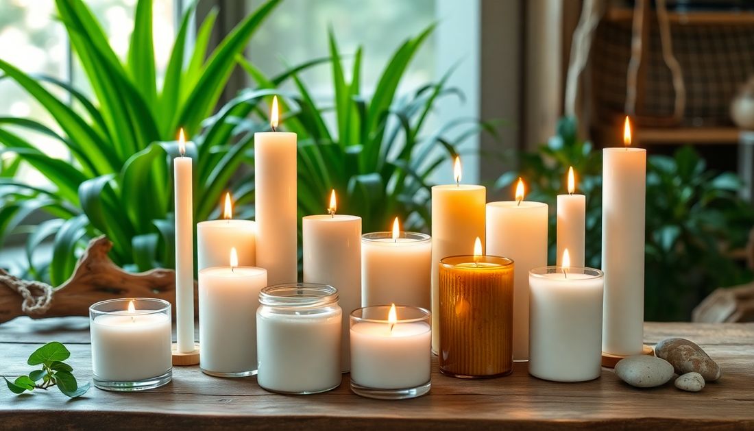 Elevate Your Home with the Warm Glow of Pure Handmade Candles