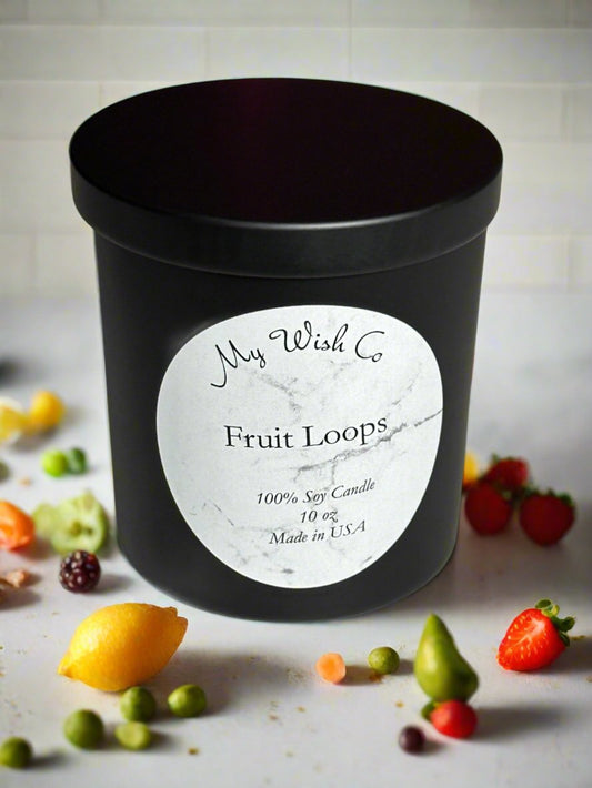 Fruit Loops Candle