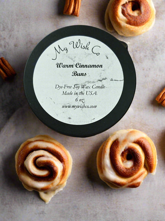 Warm and Cozy Cinnamon Buns Candle