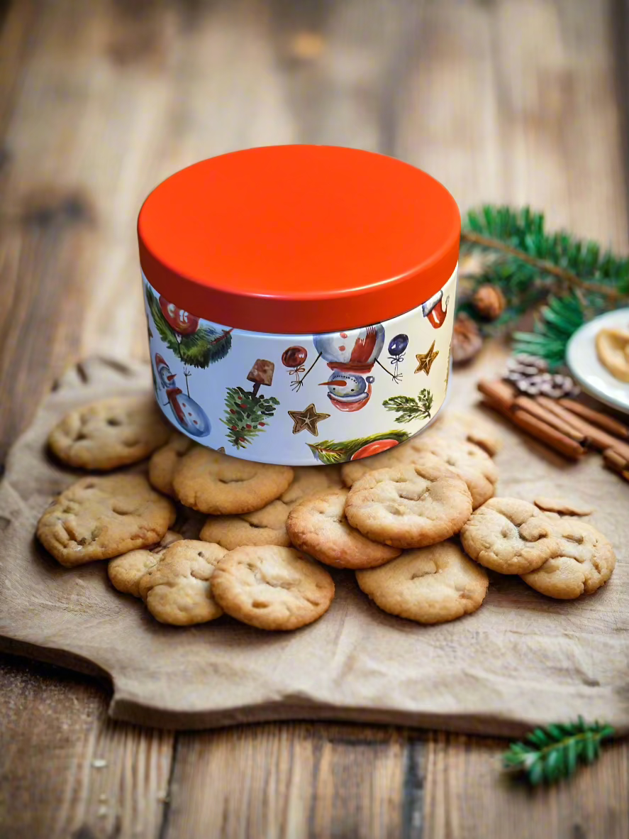 Christmas Festive Tin Candles - mywishco.com