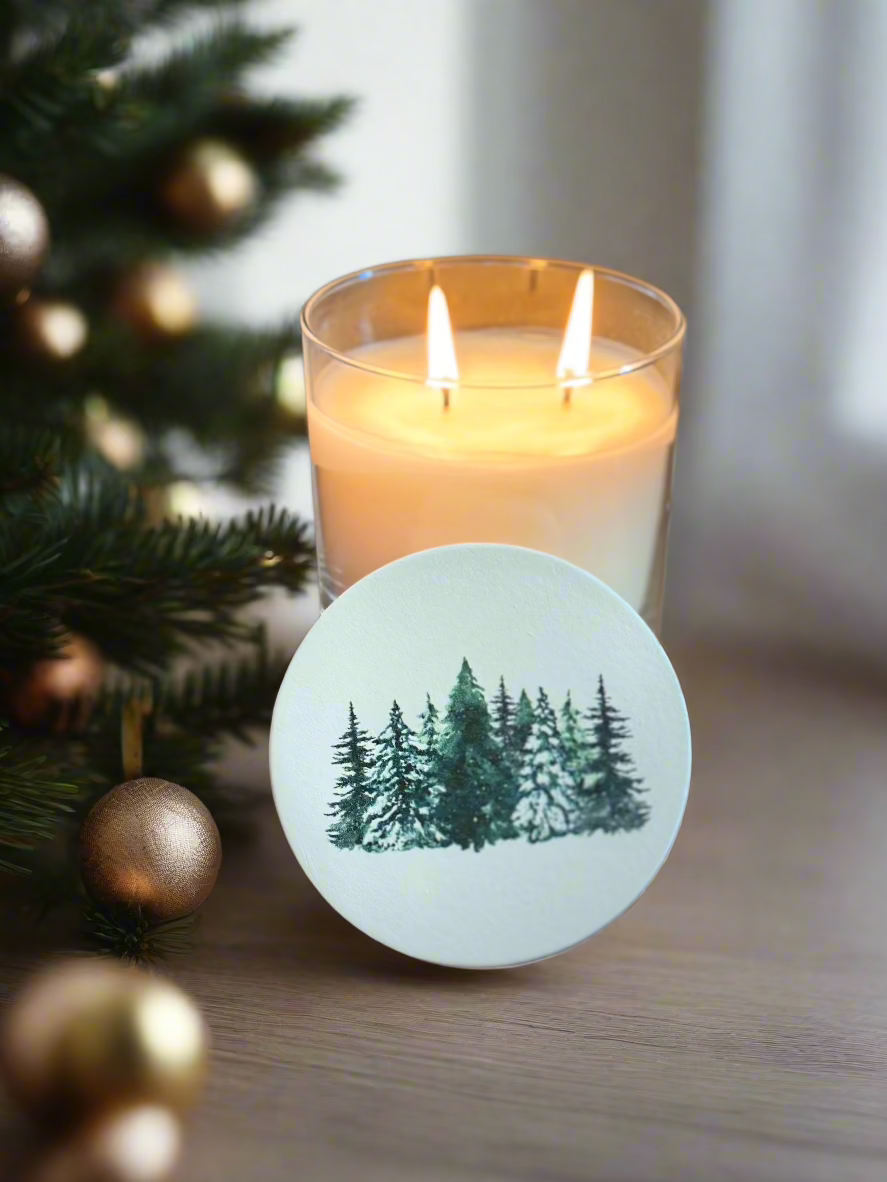Eco-friendly Christmas Soy Wax Candles 13.5 oz - mywishco.com