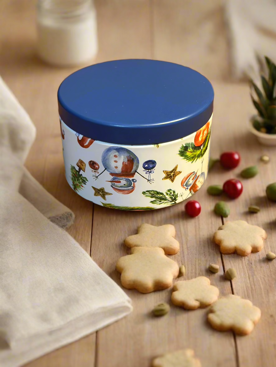 Christmas Festive Tin Candles - mywishco.com