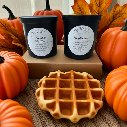 Pumpkin Candle Gift Set (Soy) – Fall Bundle for Autumn, Thanksgiving & Holidays